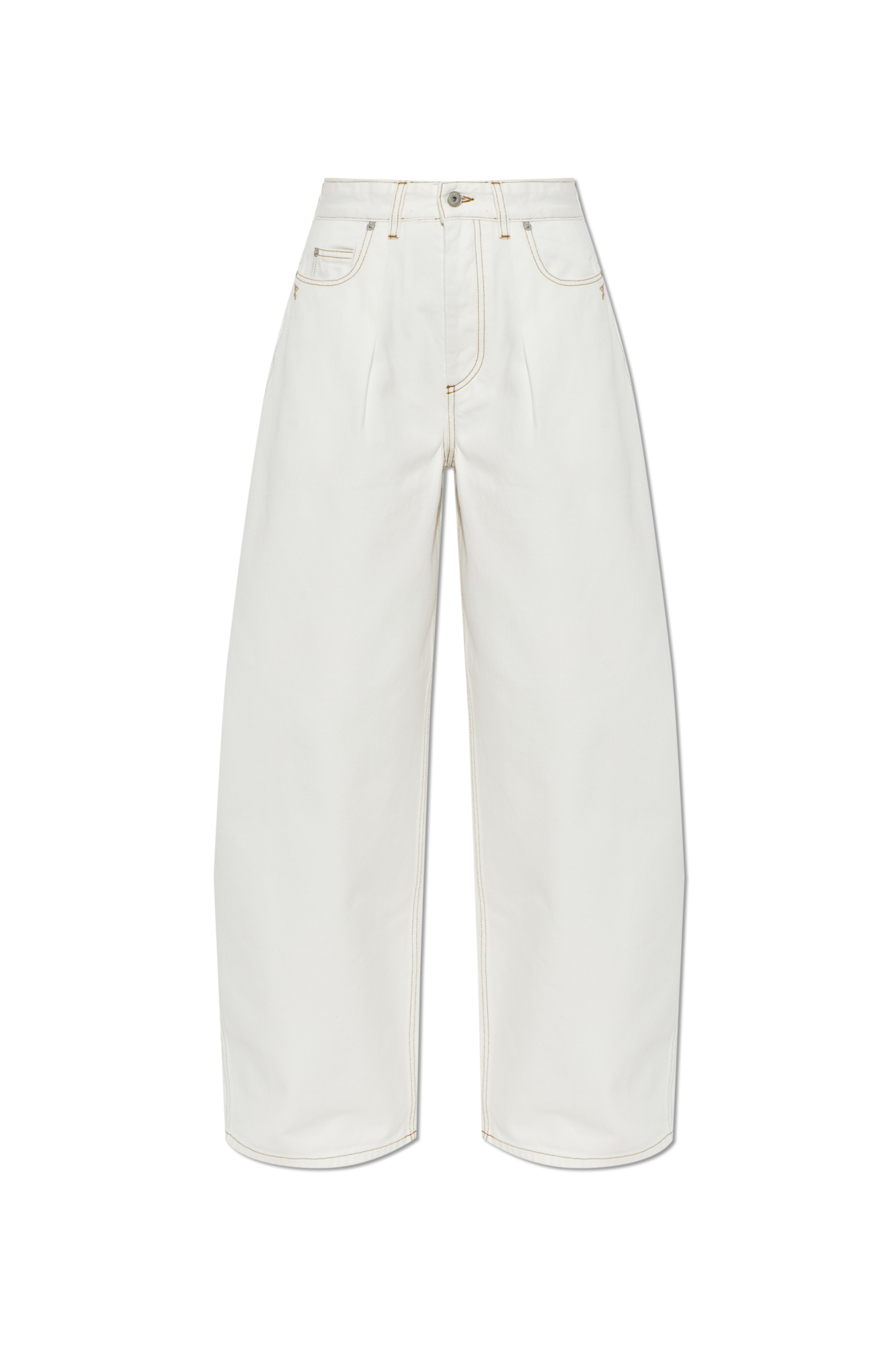 White 'Ovalo' jeans Jacquemus - Vitkac GB